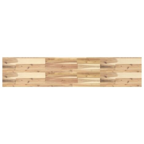 Étagère flottante 140x30x4 cm bois d'acacia massif non traité