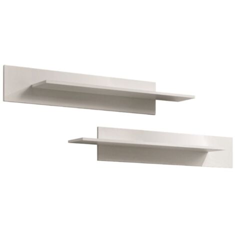 Étagère FLY cachemire – lot de 2 étagères murales design scandinave