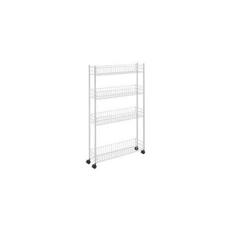 Etagère gain de place 4 niveaux 16x60x95