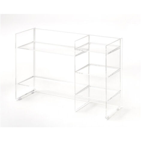 Etagère KARTELL 750 x 265 x 530 mm cristal clair LAUFEN