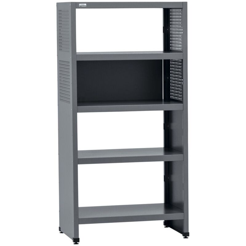 Étagère Küpper 89208, 91 x 180 x 53 cm, 4 tablettes, gris clair Étagère Küpper 89208, 91 x 180 x 53 cm, 4 tablettes, gris clair