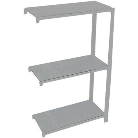 Etagère Légère Sans Vis Officlick 3/400 Metal A.m. Gris/gris Gris 1000x900x400 - Simonrack