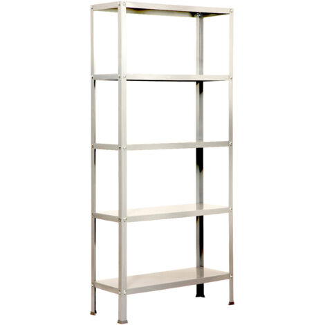 Etagère Légère Sans Vis Simonhome Classic Mini 5/300 Blanc/blanc Blanc 1800x800x300 - Simonrack