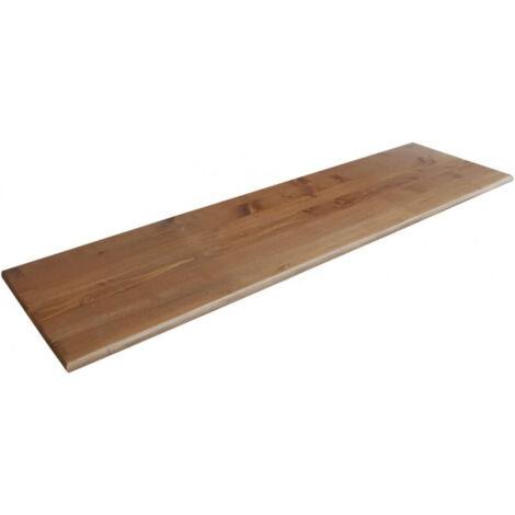 Étagère Mercurio en bois peint noyer 2,4 x 24 x 96 cm  Espace et design en parfaite harmonie