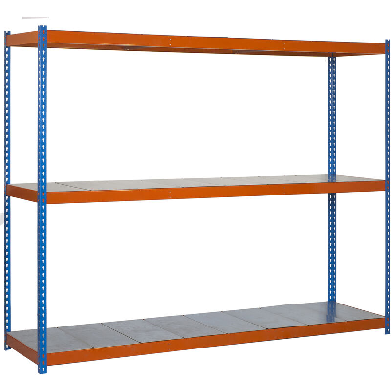 Simonrack - kit ecoforte 1204-3 metal bleu/orange/galva