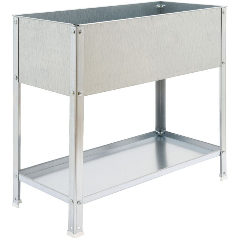 Simonrack - Carré potager Simon Rack Simongarden Urban Top 85x120x40 Galva Galva 150l