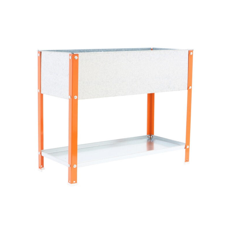 Simonrack - Carré potager Simon Rack Simongarden Urban Top 85x90x60cm Orange Galva 140l