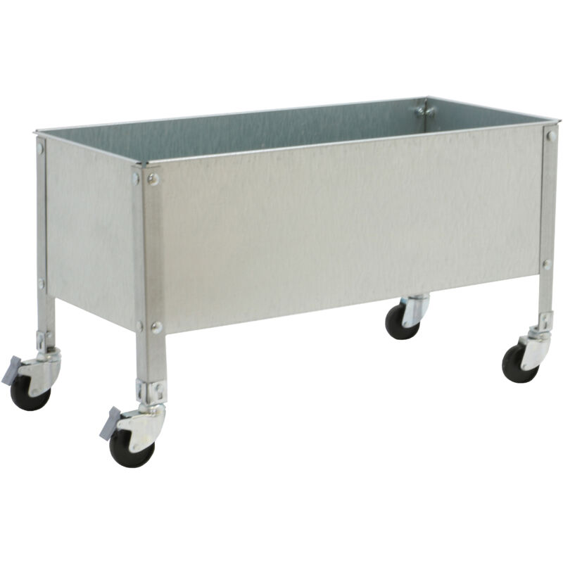Simonrack - Jardinière Simon Rack simongarden urban mob. avec roues 1200x600mm galva galva