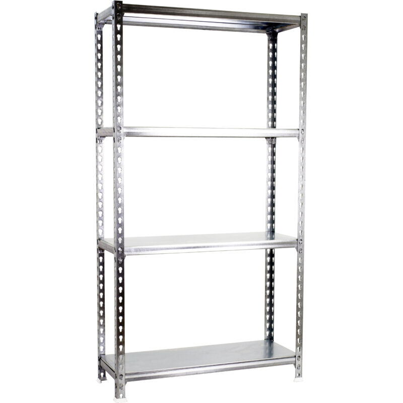 Tagère Rangement, 1500x1100x300 mm, 4 Niveaux, 200 kg Capacité de Charge et Point de Flexion, Métal , Étagère Garage, Galvanisé - Simonclick Tagère Rangement, 1500x1100x300 mm, 4 Niveaux, 200 kg Capacité de Charge et Point de Flexion, Métal , Étagère Garage, Galvanisé - Simonclick
