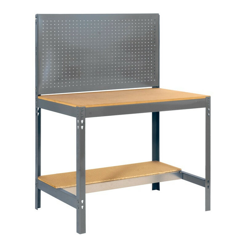 Kit Etabli 1440x1500x600mm Charge 600Kg - simonwork BT-2 1500 gris fonce - Simonrack