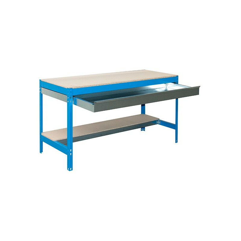 Simonrack - Simon Rack - Etabli 842x910x610mm Bleu charge 400Kg - BT0 box 900