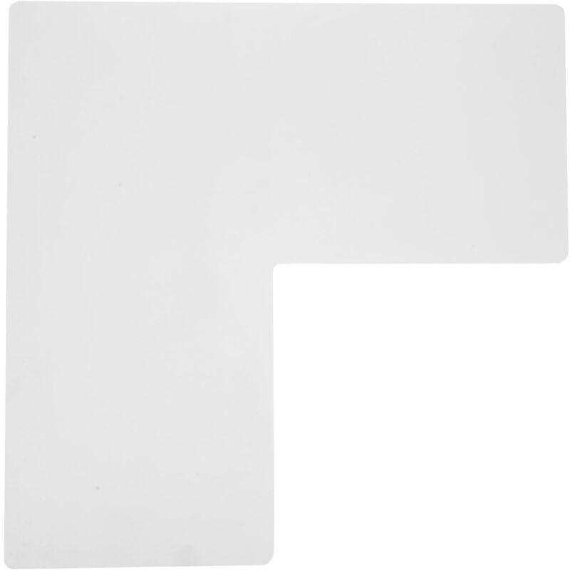 Tagère murale 1 ensemble Étagère d'angle sans perforation Planche d'angle de salle de bain Étagère d'angle murale Fournitures pour la maison