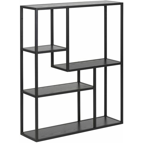 Etagère murale 3 niveaux asymétriques design industriel SIREINE