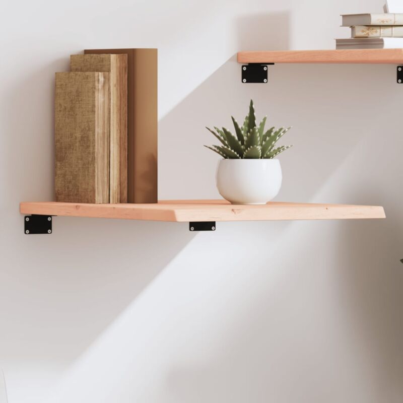 Vidaxl - tagère murale 40x50x2 cm bois de chêne massif non traité