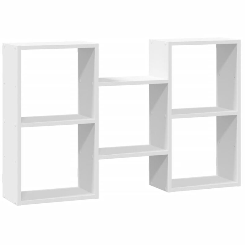 Vidaxl - tagère murale blanc 96x18x60 cm bois d'ingénierie