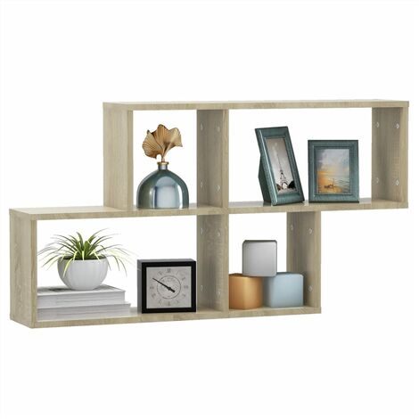 Étagère murale Chêne sonoma 100x18x53