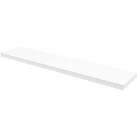 Étagère Murale Duraline XL4 Laque Blanche 38mm 118x23,5cm - Blanc