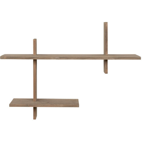 Etagère murale en bois - Bois clair - OVADA