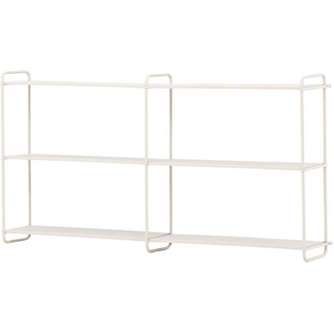 Étagère murale en métal L122cm - Beige - Lyon