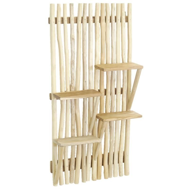 Aubry Gaspard - Etagère murale en teck - Arthur