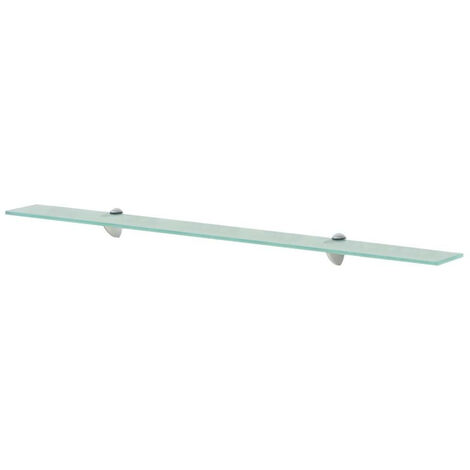 Étagère murale en verre 100x10 8 mm