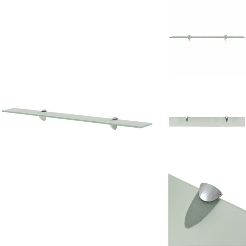 Tagère murale en verre 80x10 cm 8 mm - Étagère Murale - Étagère En Verre - Étagère Design - Décoration Murale - Rangement Mural