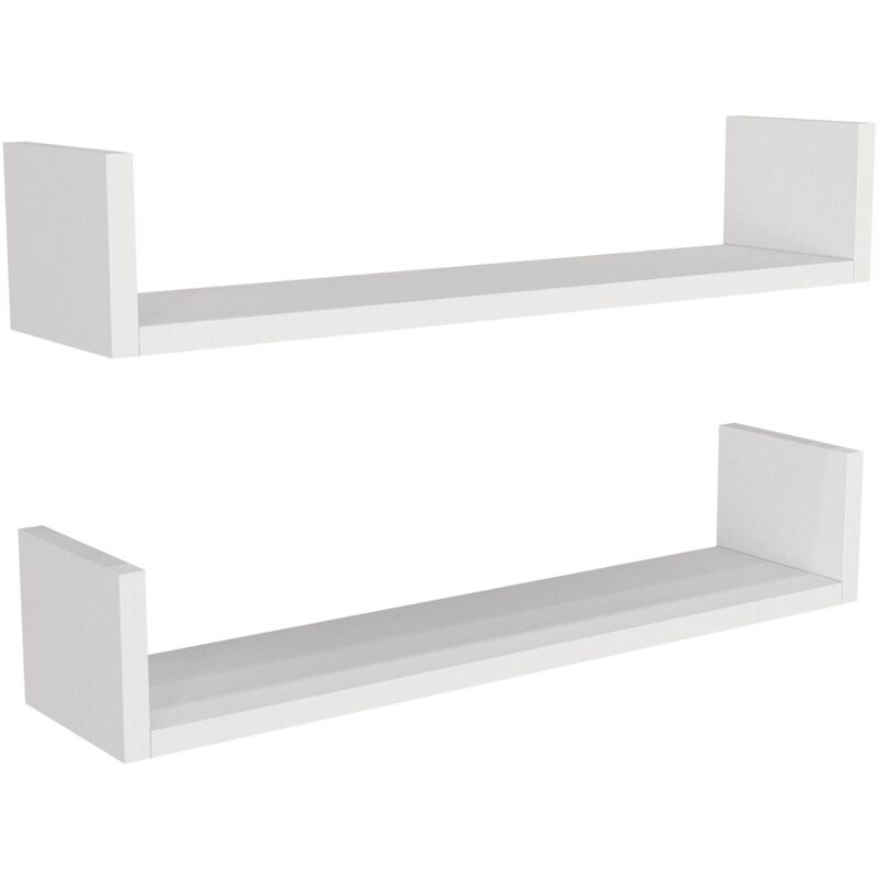 étagère murale, étagère de rangement Shelf Blanc