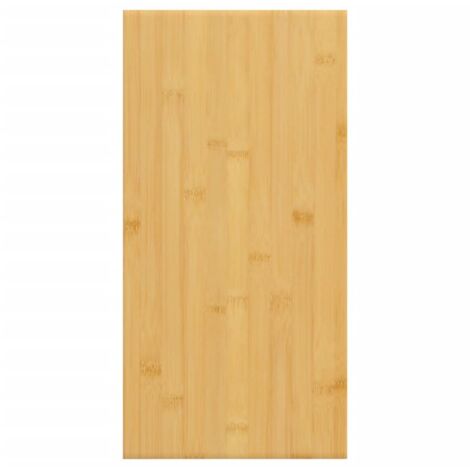 Étagère murale Étagère flottante 40x20x1,5 cm bambou