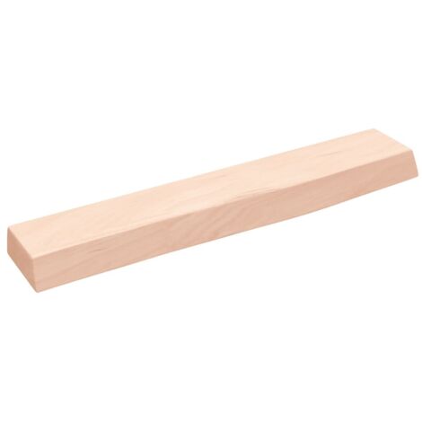 Étagère murale Étagère flottante 60x10x4 cm bois de chêne massif non traité