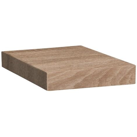 5FIVE SIMPLY SMART Étagère murale en bois "Fixy" - Beige - L 23,5 x l 23,5 x H 3,8 cm - Livraison gratuite