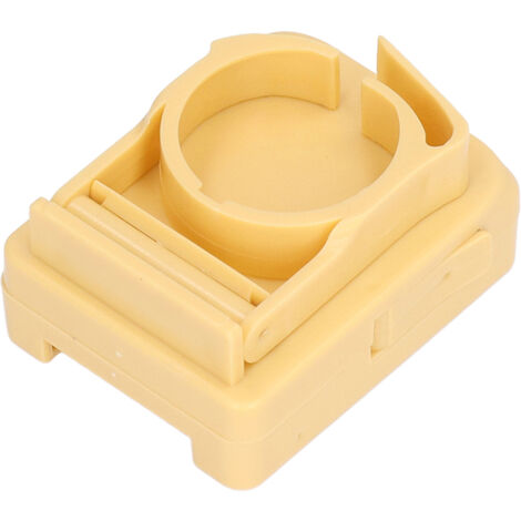Étagère Murale Modulable pour Bureau, Support de Rangement Jaune sans Perçage