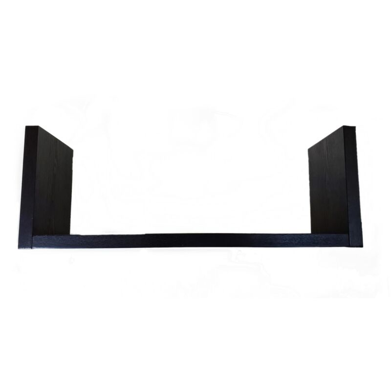 Etagère murale noire 60 cm