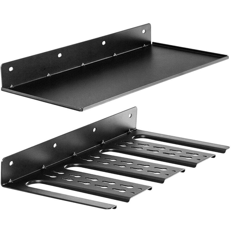 Etagere murale pour porte outils avec 4 fentes et 36 trous de percage organisateur doutils porte outils