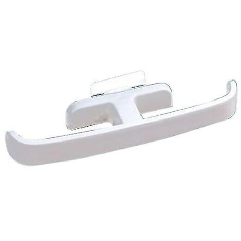 Étagère murale pour salle de bain, chaussons suspendus, meuble à chaussures, rangement pour chaussures, boîte à chaussures gain de place, sans trou, blanche
