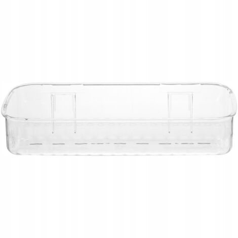 Étagère Murale Salle Bain Plastique Blanc Sans Percage