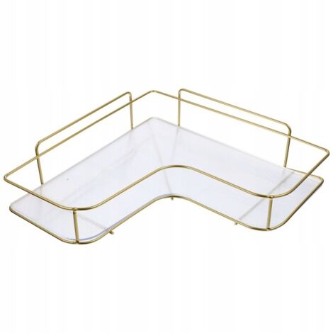 Étagère Murale Salle Bain Sans Percage Acrylique Plastique