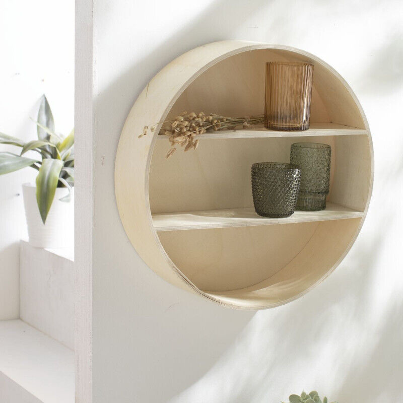 Today - tagère murale Simplicity, en bois, ø 38,5 cm