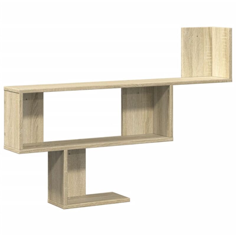 Vidaxl - tagère murale chêne sonoma 100x15x70 cm bois d'ingénierie