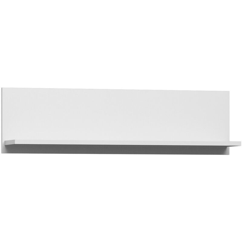 Étagère Murale Suspendue, 100 Cm De Large, Blanc