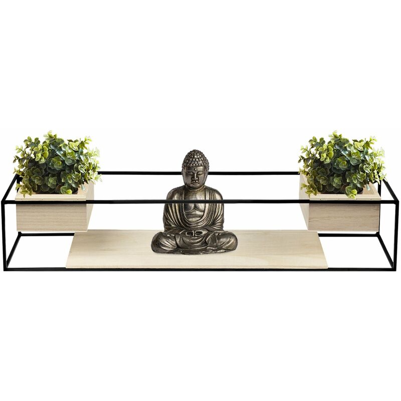Casa Pura - tagère murale Trofast Etagères flexibles Bois et métal 60 x 12 x 12 cm Casa Pura - tagère murale Trofast Etagères flexibles Bois et métal 60 x 12 x 12 cm