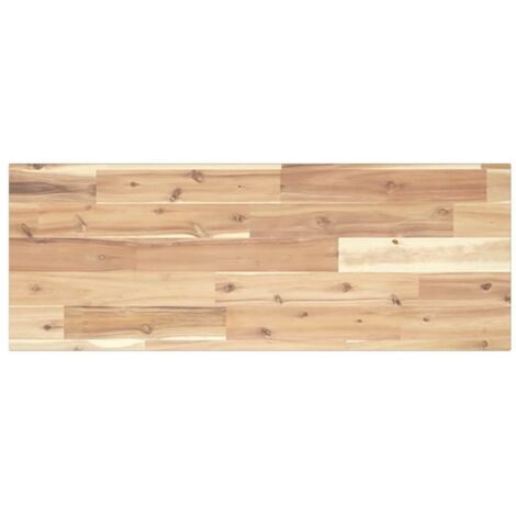 Étagère murale，Étagère flottante 100x30x2 cm bois d'acacia massif non traité CFW62029