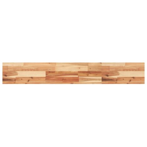 Étagère murale，Étagère flottante 120x20x4 cm acacia massif finition à l'huile CFW16429