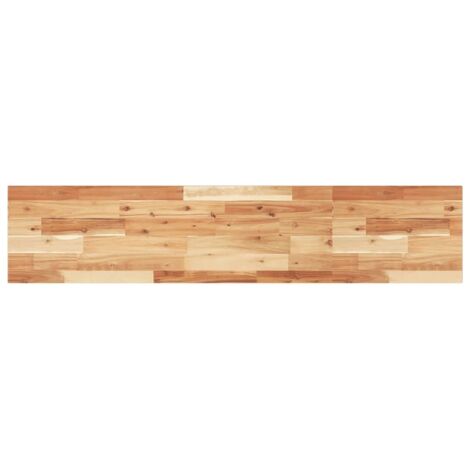 Étagère murale，Étagère flottante 120x30x2 cm acacia massif finition à l'huile CFW67532