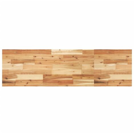 Étagère murale，Étagère flottante 140x40x4 cm acacia massif finition à l'huile CFW21185