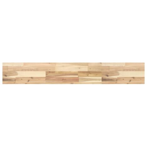 Étagère murale,Étagère flottante 160x20x4 cm bois d'acacia massif non traité CFW34915