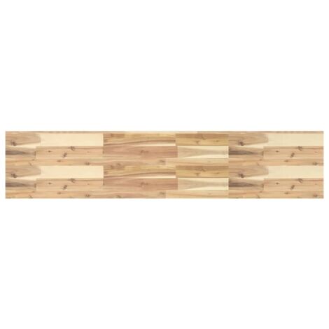 Étagère murale，Étagère flottante 160x30x4 cm bois d'acacia massif non traité CFW99524