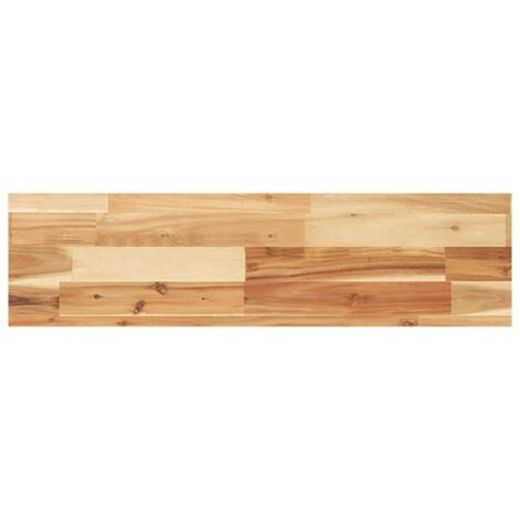 Étagère murale，Étagère flottante 80x20x4 cm acacia massif finition à l'huile CFW90030