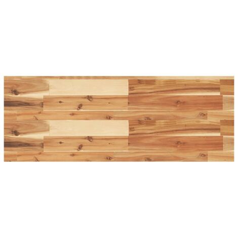 Étagère murale，Étagère flottante 80x30x4 cm acacia massif finition à l'huile CFW76033