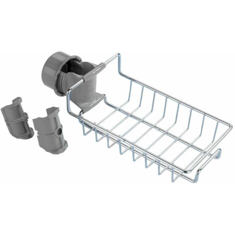 Etagère panier de douche en acier Meis - 23 x 10 x 7 - Argent,