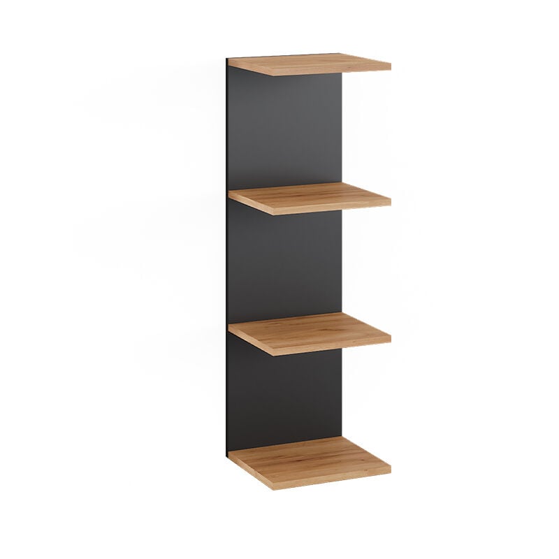 Etagère Paolo, Anthracite, 30x95cm, Vicco